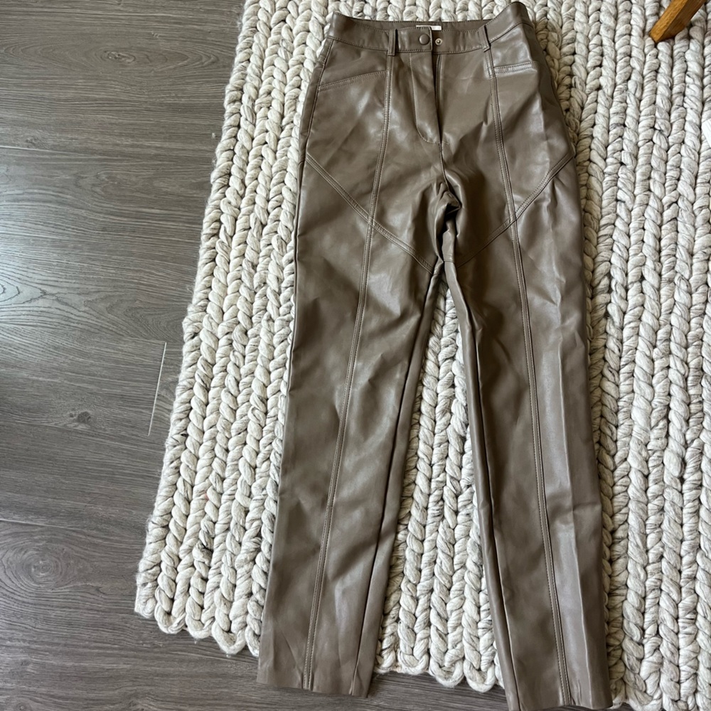Aritizia Vegan Leather Pants